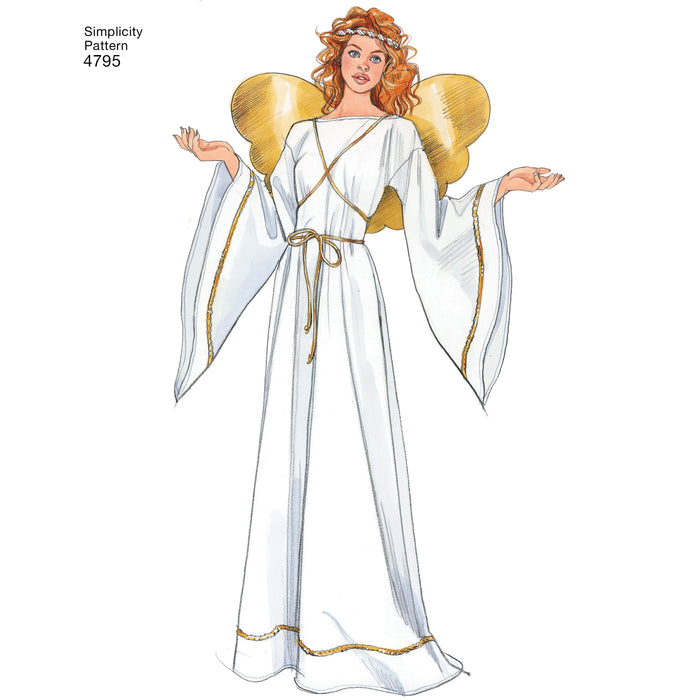 4795 Misses', Men's & Teen's Costumes. Size: XS-XL