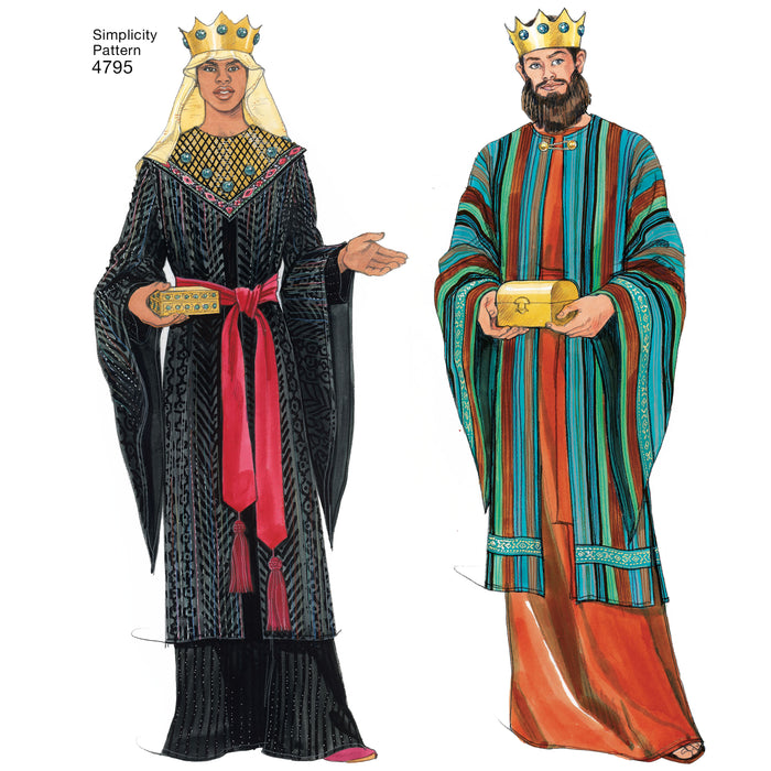 4795 Misses', Men's & Teen's Costumes. Size: XS-XL