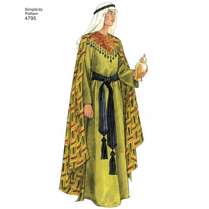 4795 Misses', Men's & Teen's Costumes. Size: XS-XL