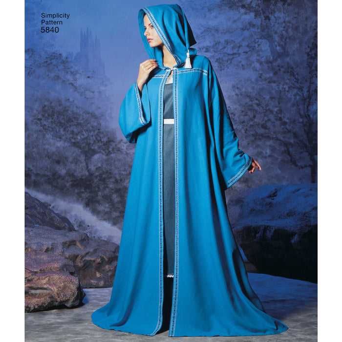 5840 Adults' & Teens' Costumes. Size: XS-XL