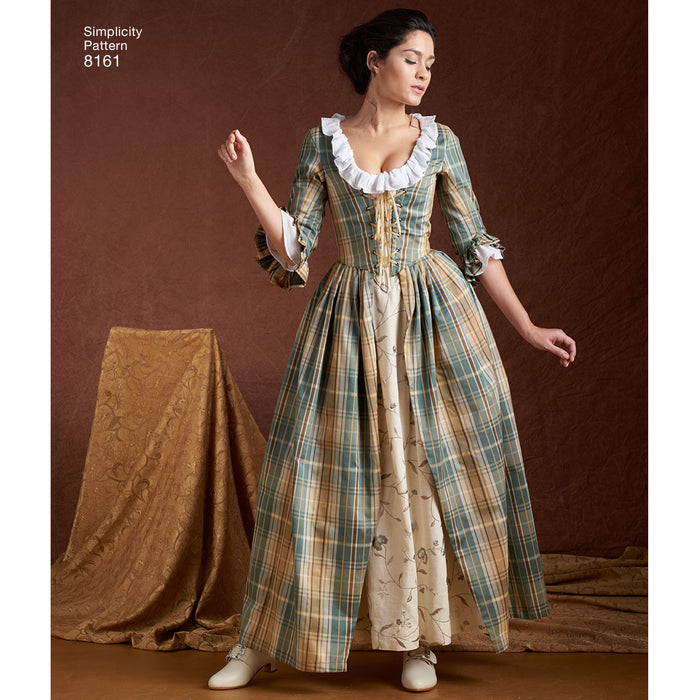 8161 Misses' 18th Century Costumes. Size: 32-48