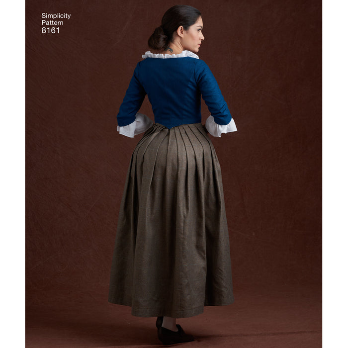 8161 Misses' 18th Century Costumes. Size: 32-48