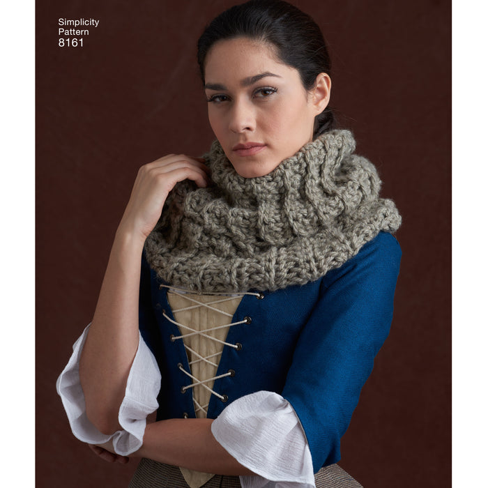 8161 Misses' 18th Century Costumes. Size: 32-48