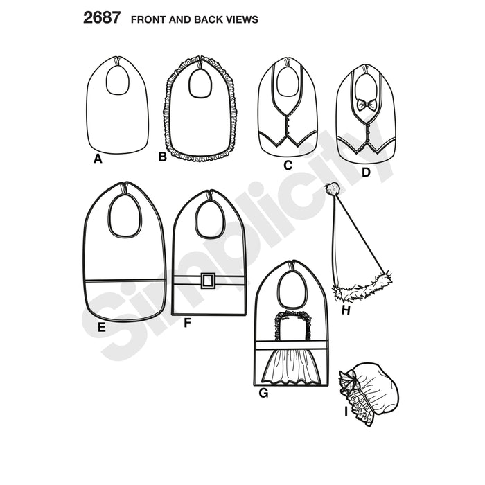 2687 Crafts: Clothing Protectors. Size: One Size