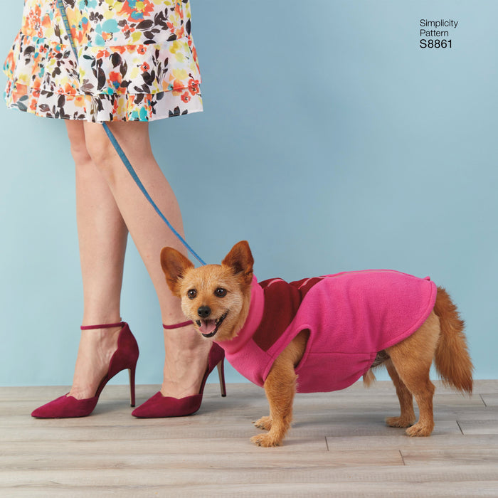 S8861 Dog Coats. Size: S-L