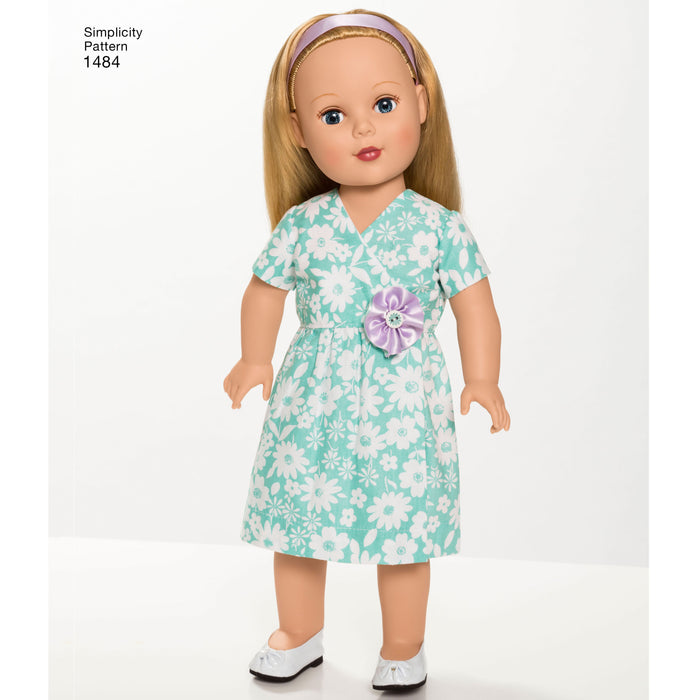 1484 18" Doll Clothes. Size: One Size