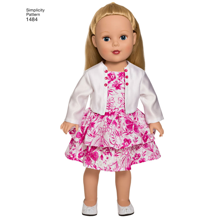 1484 18" Doll Clothes. Size: One Size