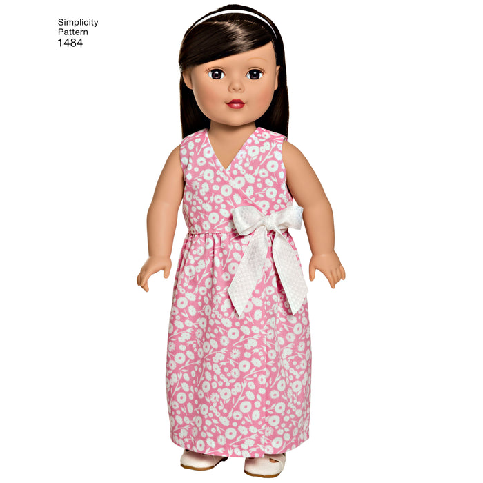 1484 18" Doll Clothes. Size: One Size