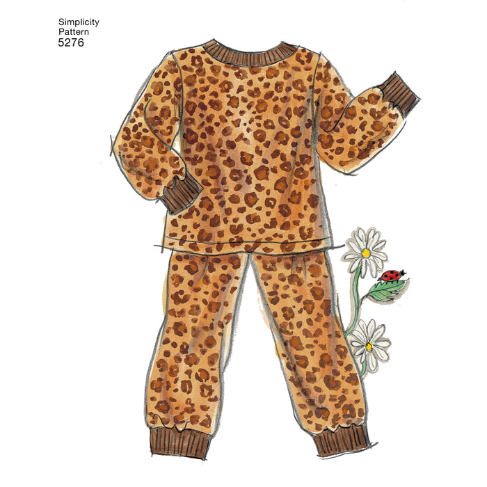 5276 for 18" Doll Clothes. Size: One Size