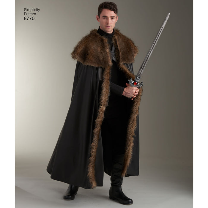 8770 Unisex Costume Capes. Size: One size