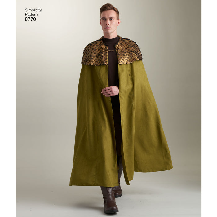 8770 Unisex Costume Capes. Size: One size