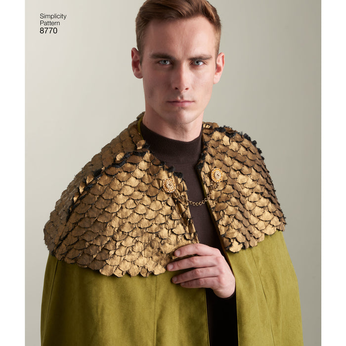 8770 Unisex Costume Capes. Size: One size