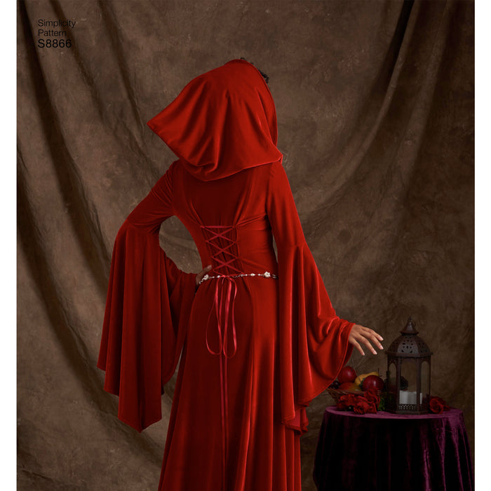 S8866 Misses'/Miss Petite Knit Costumes. Size: 32-48