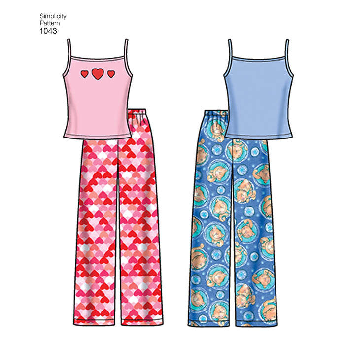 1043 Child's, Girls' and Boys' Separates. Size: 3-14 y