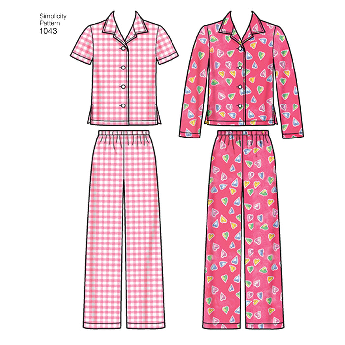 1043 Child's, Girls' and Boys' Separates. Size: 3-14 y