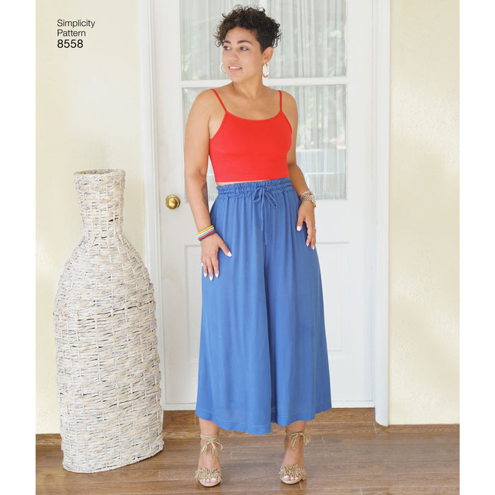 8558 Misses' Separates by Mimi G Style. Size: 32-50