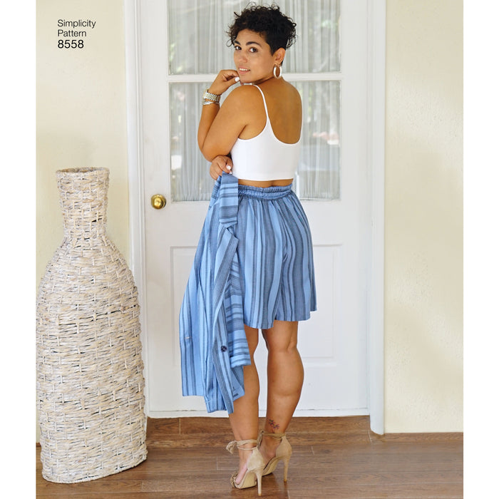 8558 Misses' Separates by Mimi G Style. Size: 32-50