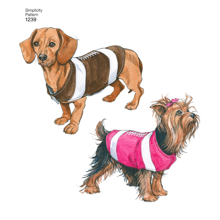 1239 Dog Coats in Three Sizes. Size: S-L