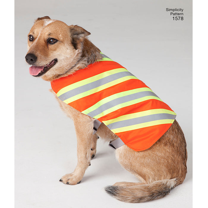 1578 Large Size Dog Clothes. Size: One Size