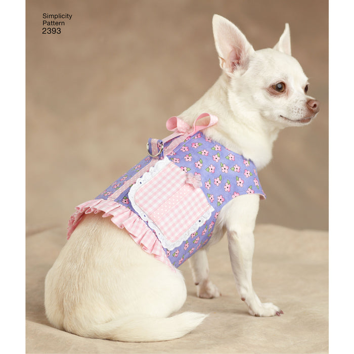 2393 Dog Clothes. Size: XXS-M