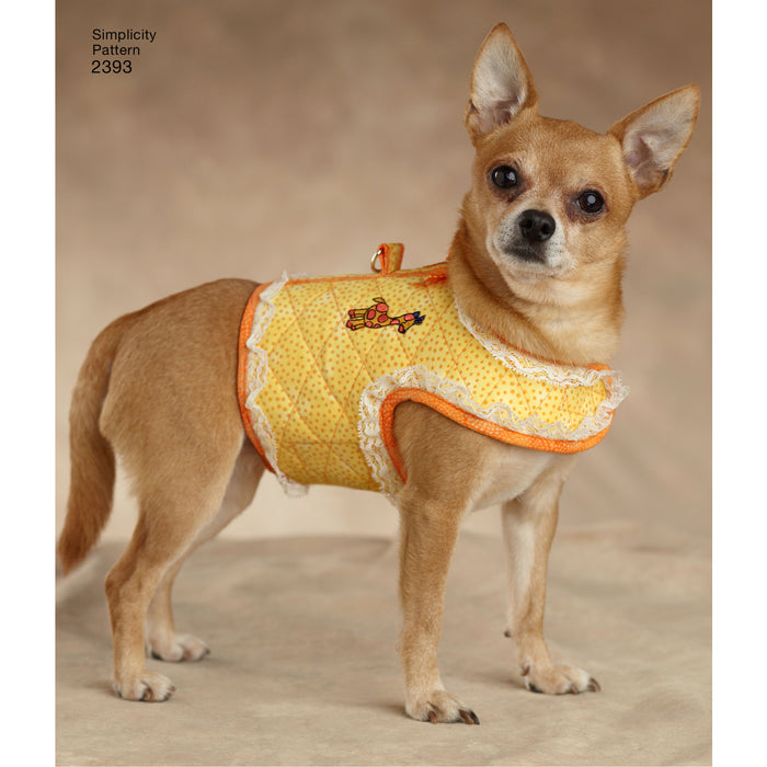 2393 Dog Clothes. Size: XXS-M