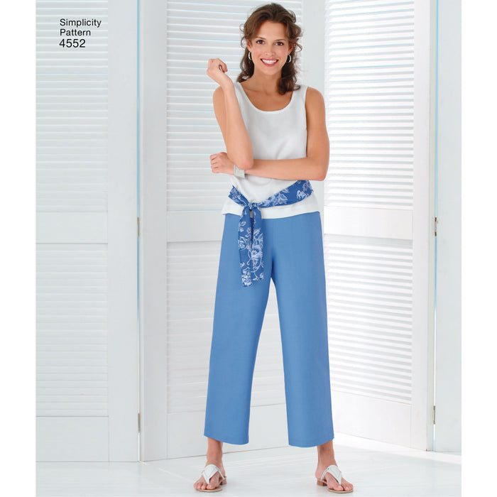 4552 Misses' & Plus Size Sportswear. Size: 36-54