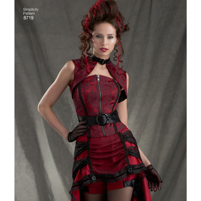 8719 Misses' Costumes. Size: 32-48