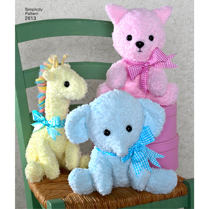 2613 Crafts: Stuffed Animals. Size: One Size