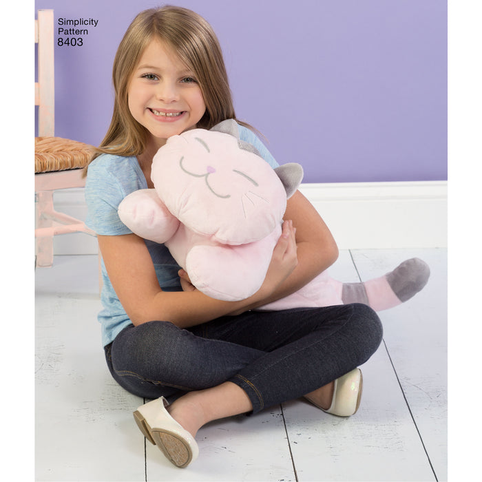 8403 Stuffed Kitties. Size: One Size