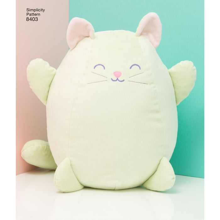 8403 Stuffed Kitties. Size: One Size
