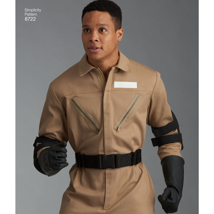 8722 Misses', Men's, and Teens' Costumes. Size: XS-XL