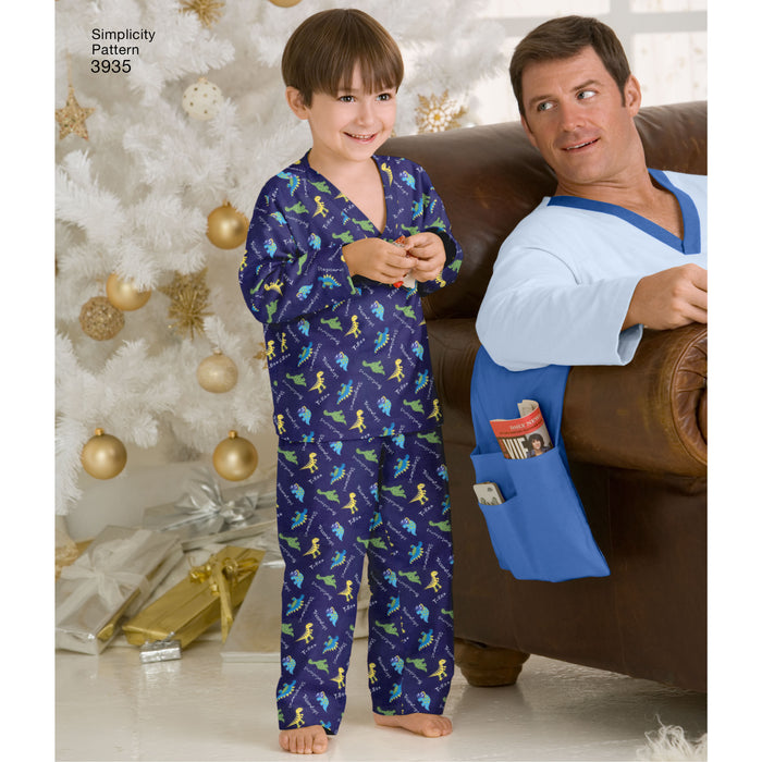 3935 Child's, Teens' & Adults' Cozywear. Size: Kid´s XS-L (4-16) / Adults XS-XL