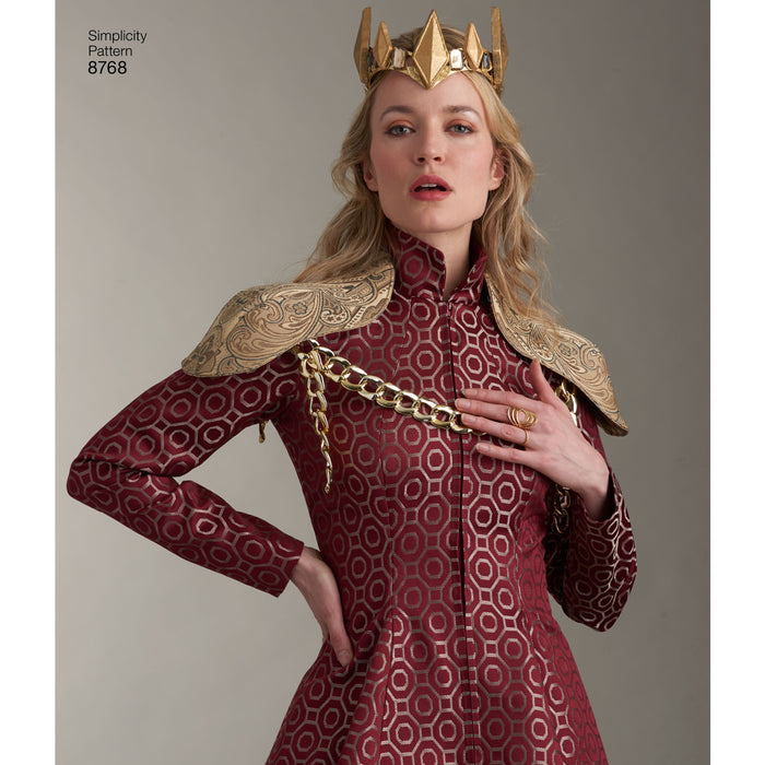 8768 Misses' Fantasy Costumes. Size: 32-48