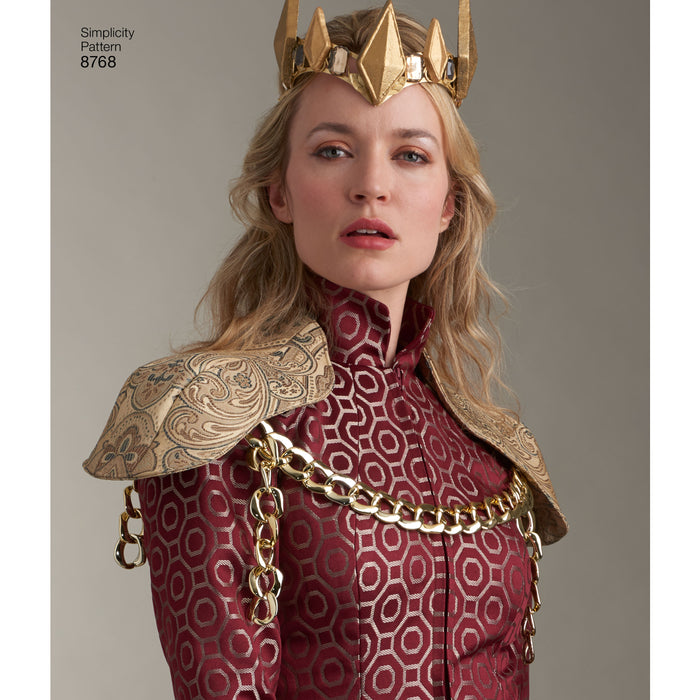 8768 Misses' Fantasy Costumes. Size: 32-48