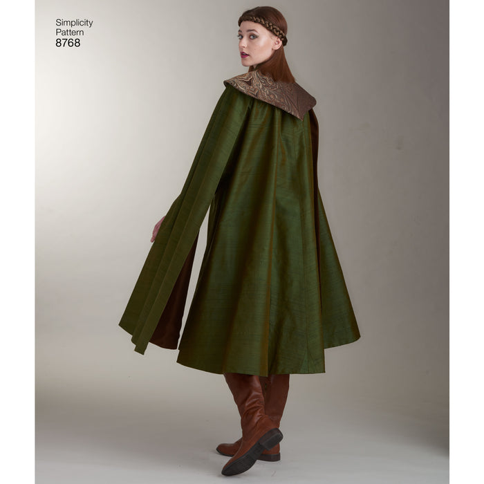 8768 Misses' Fantasy Costumes. Size: 32-48