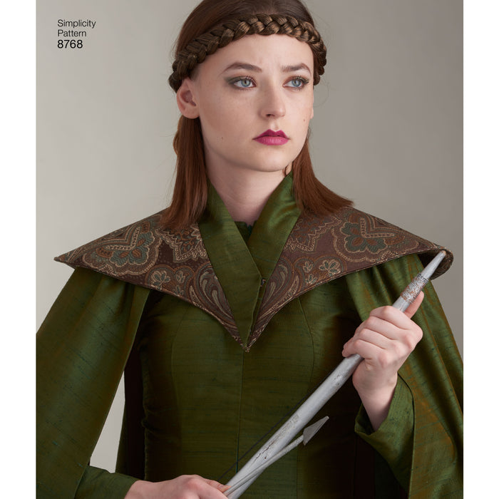 8768 Misses' Fantasy Costumes. Size: 32-48
